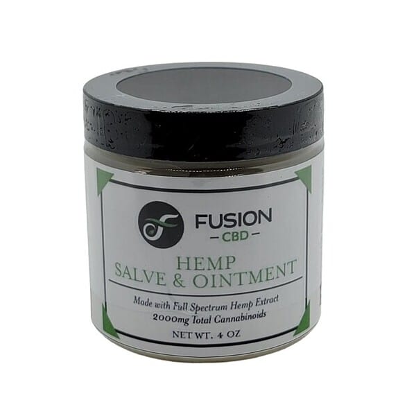 FusionCBD Full Spectrum Hemp Extract Salve & Ointment 4oz 2000MG