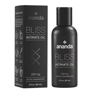 Bliss Intimate Oil CBD Infused 250mg Bottle