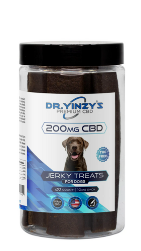 Dr. Yinzy's CBD Pet Dog Jerky Treats 200mg