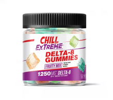 Load image into Gallery viewer, Chill Plus Delta-8 THC Extreme Fruity Mix Gummies - 1250X