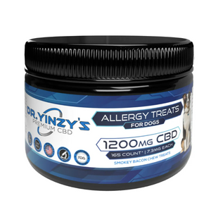 Dr. Yinzy's CBD Pet Treats Allergy 16oz 1200mg