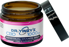 Load image into Gallery viewer, Dr. Yinzy&#39;s CBD Menstrual Cramps Arnica Balm 2oz 1000mg