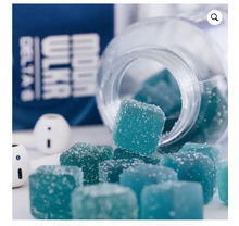 Load image into Gallery viewer, Moonwlkr Delta-8 THC + CBD Gummies – Europa Blue Dream Berry 12.5mg Delta 8 THC and 12.5mg of CBD 50Pcs