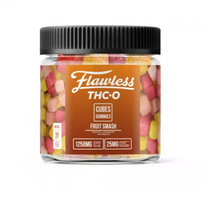 Load image into Gallery viewer, Flawless THC-O Gummies - Fruit Smash - 1250MG 50CT Jar