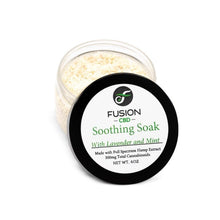 Load image into Gallery viewer, FusionCBD Full Spectrum Hemp Soothing Soak 4oz 300MG