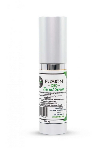 FusionCBD CBD Facial Serum Full Spectrum Organic