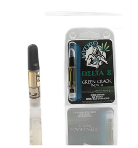 Hydro Delta 8 Green Crack Indica - 1 Gram Vape Cartridge