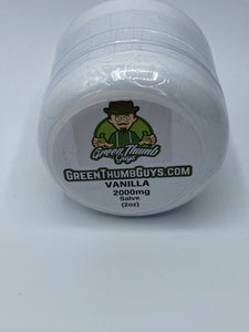 GreenThumb Guys Vanilla Salve Topical 2000 MG (2oz)  Extreme CBD