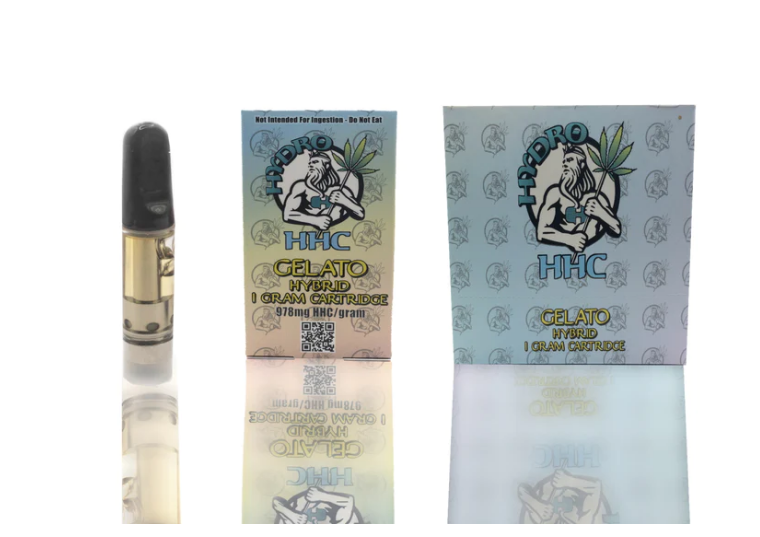 Hydro HHC CBD Hybrid Gelato – 1 Gram Vape Cartridge