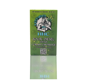 Hydro HHC CBD Sour Diesel Sativa - 1 Gram Vape Cartridge