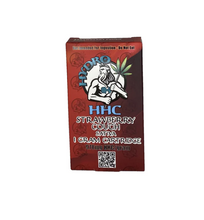 Load image into Gallery viewer, Hydro HHC CBD Sativa Strawberry Cough - 1 Gram Vape Cartridge