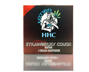 Hydro HHC CBD Sativa Strawberry Cough - 1 Gram Vape Cartridge