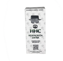 Load image into Gallery viewer, Heisen HHC Heisengreen Sativa - 1 Gram Vape Disposable