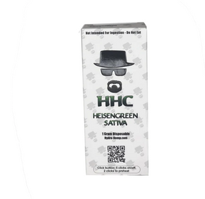 Heisen HHC Heisengreen Sativa - 1 Gram Vape Disposable