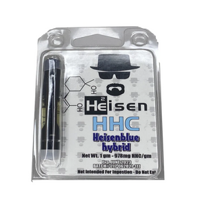 Heisen HHC Heisenblue Hybrid - 1 Gram Vape Cartridge