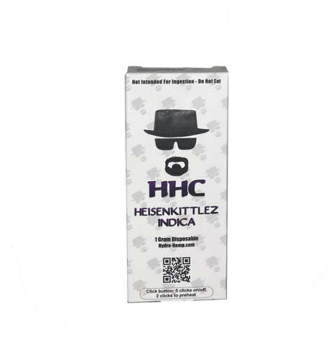 Heisen HHC Heisenkittlez Indica - 1 Gram Vape Disposable