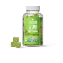 Load image into Gallery viewer, Moonwlkr Delta 8 CBD Hemp Gummies 625mg 50 ct Leda (Cucumber Lime)