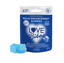 Load image into Gallery viewer, Love Bites Male Enhancement Gummies 2ct Pack