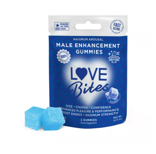 Love Bites Male Enhancement Gummies 2ct Pack