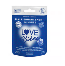 Load image into Gallery viewer, Love Bites Male Enhancement Gummies 2ct Pack