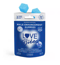 Load image into Gallery viewer, Love Bites Male Enhancement Gummies 2ct Pack