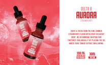 Load image into Gallery viewer, Moonwlkr Delta 8 CBD Tincture 1000mg 30ml Aurora Strawberry