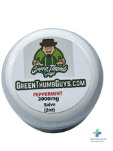 Load image into Gallery viewer, Green Thumb Guys  Full Spectrum Salve 2000 MG (2oz)  - Multiple Flavors