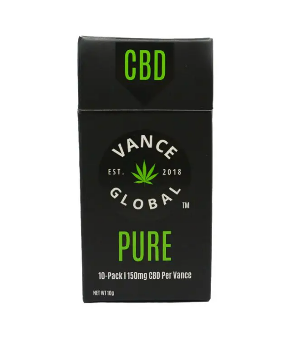 Vance Global Pure CBD 10-Pk 1500MG 150MG 10-Pack