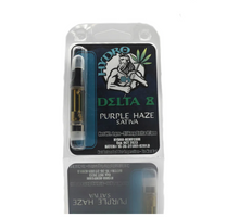 Load image into Gallery viewer, Hydro Delta 8 Purple Haze Sativa - 1 Gram Vape Cartridge