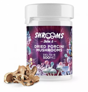 Shrooms Dried Mushrooms + Delta 8 - 500mg