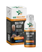 Load image into Gallery viewer, Green Eagle Brett Favre Edition Muscle Relief Nano Freeze Spray Max Pain Relief 500mg 3.4oz