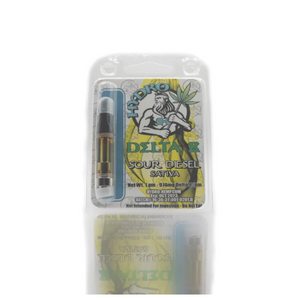 Hydro Delta 8 Sour Diesel Sativa - 1 Gram Vape Cartridge