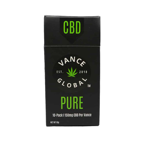 Vance Global CBD Hemp Smokes Pure 1500MG 10-Pack 10g