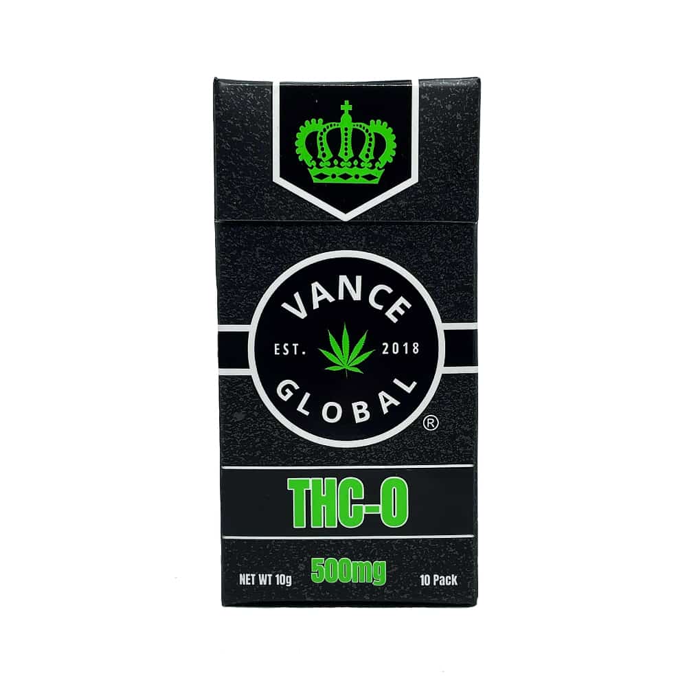 Vance Global THC-O Hemp Smokes 500MG 10-Pack