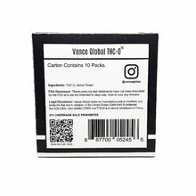 Load image into Gallery viewer, Vance Global THC-O Hemp Smokes 500MG 10-Pack Carton