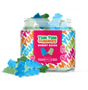 Yum Yum Gummies - CBD Isolate Gummy Bears - 1500MG