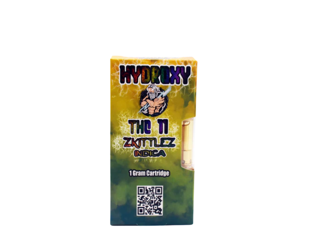 Hydroxy THC 11 Zkittlez Indica - 1 Gram Vape Disposable Cartridge