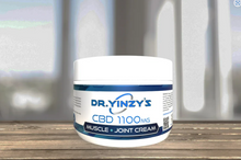 Load image into Gallery viewer, Dr. Yinzy&#39;s CBD Muscle &amp; Joint Cream 4oz 1100MG