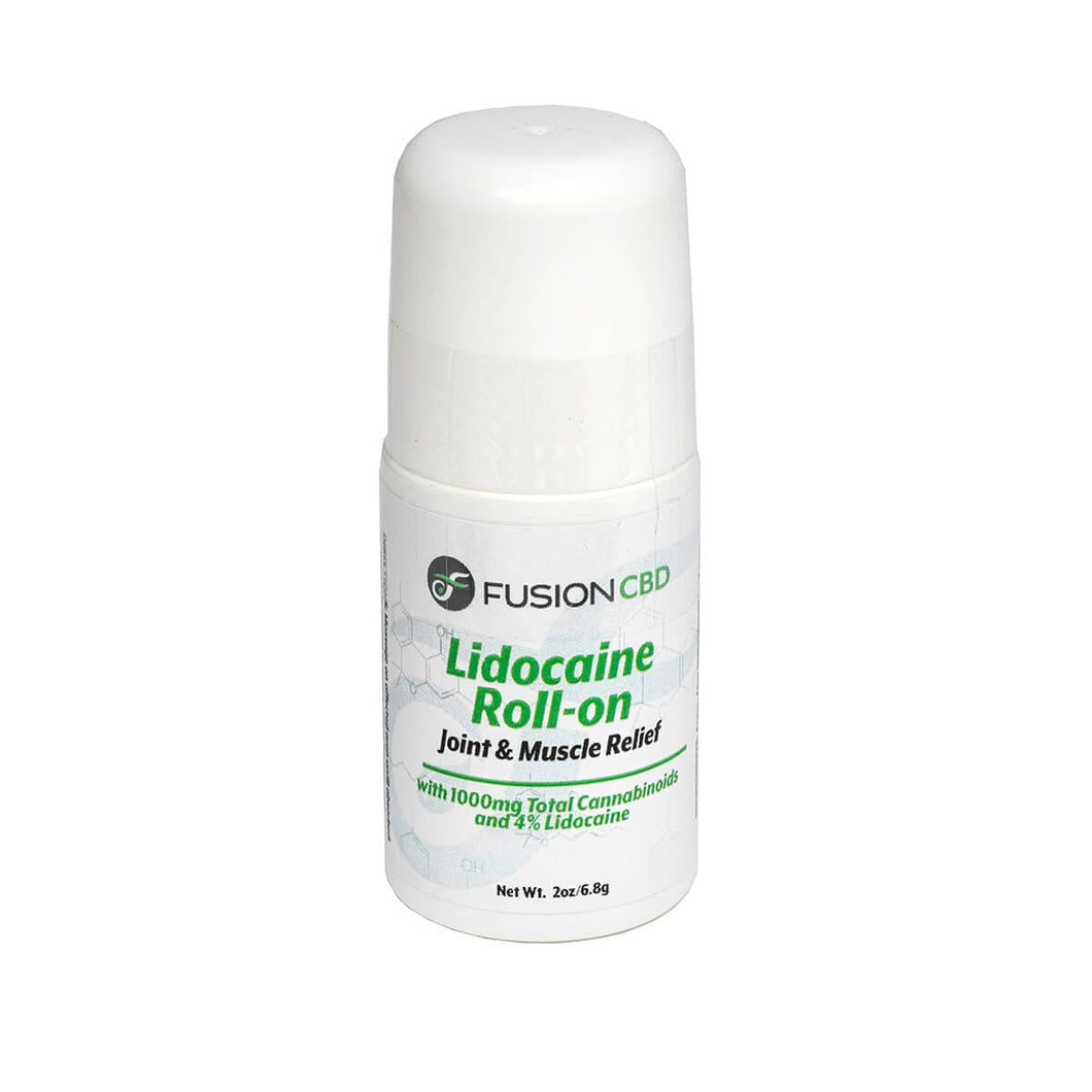 FusionCBD Lidocain Roll-On Joint & Muscle Relief 1000MG 2oz